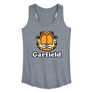 Women's - Garfield - Video Game Garfield Logo Graphic Racerback Tank - 1 of 4
