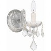 Crystorama Lighting Maria Theresa 1 - Light Sconce in  Polished Chrome - 3 of 4