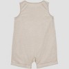 Carter's Just One You®️ Baby Boys' Striped Bunny Romper - Brown - 2 of 3
