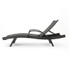 GDFStudio Olivia Outdoor Wicker Armed Adjustable Chaise Lounge - image 4 of 4