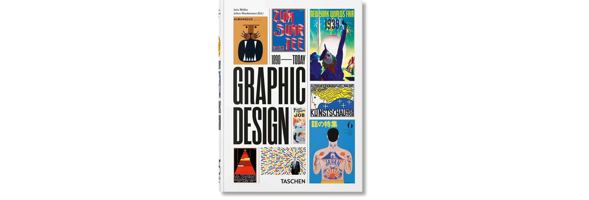 The History of Graphic Design. 45th Ed. - (40th Edition) by  Jens Müller (Hardcover)