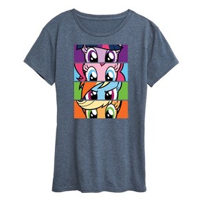 Women's - My Little Pony - Stacked Faces Short Sleeve Graphic T-Shirt - 1 of 4