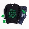 Simply Sage Market Women's Graphic Sweatshirt Not Lucky Just Blessed - 3 of 4