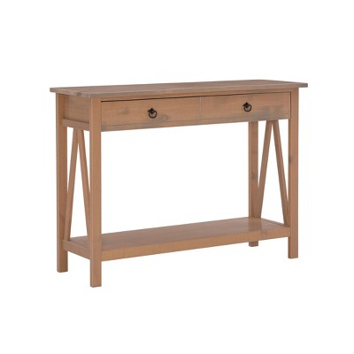 Titian Console Table Driftwood - Linon