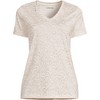 Lands' End Women's Relaxed Supima Cotton V-Neck T-Shirt - 3 of 3