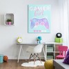 Stupell Industries Gamer Girl Pastel Controller, 48" x 36" - 2 of 4