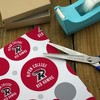 Ripon College Red Hawks Logo Gift Wrap Wrapping Paper Roll 30x72 - 3 of 4