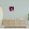 Stupell Industries Pink Tropical Sunset Palm Trees Black Framed Giclee Art - 2 of 4