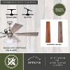 VAXCEL Huntley 52-in. Farmhouse Indoor Ceiling Fan with Schoolhouse LED Light Kit and Remote - 4 of 4