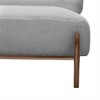 Sapphtopaz 29.92" Modern Accent Chair with Soft Teddy Upholstered Simple Reading Chair with Wood Legs Leisure Chairs for Living Room, Bedroom - 4 of 4