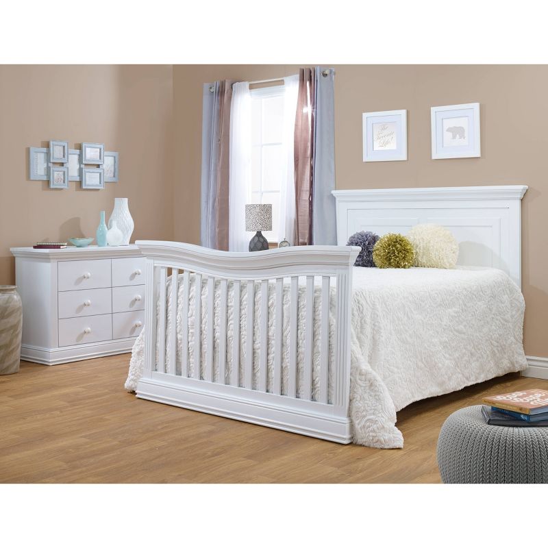 Sorelle Paxton 4-in-1 Standard Full-Sized Crib White, 4 of 5