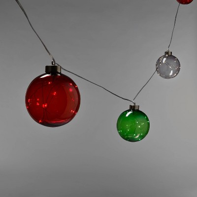 Battery Operated LED Ornament Fairy Lights - Wondershop™