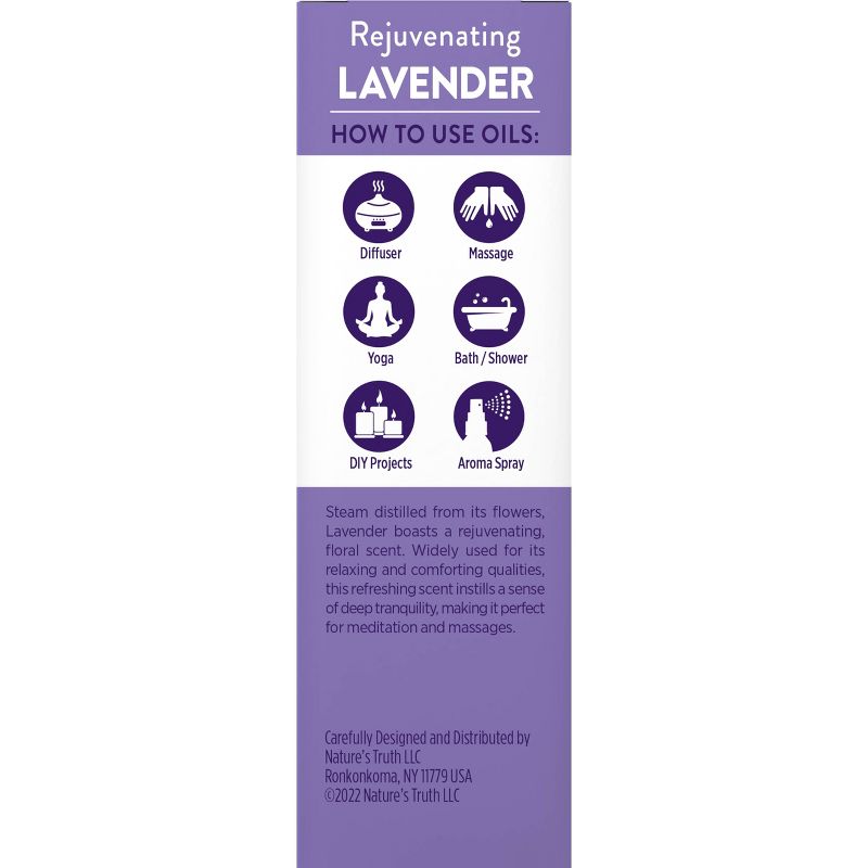 Nature&#39;s Truth Lavender Aromatherapy Essential Oil - 0.51 fl oz, 5 of 7