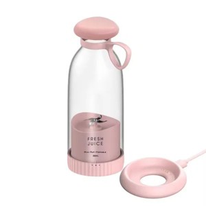 350ml Electric Juicer Blender Mini Portable Blender Bottle USB Rechargeable Fruit Mixers Juicers Multifunction Juice Maker Machine Food Milkshake Cup - 1 of 4
