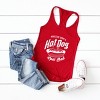 Simply Sage Market Makes Me Want A Hot Dog Real Bad Solid Racerback Tank - 3 of 3
