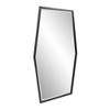 Howard Elliott 46.75"x27.75" Dekland Metal Framed Elongated Hexagon Wall Mirror - 4 of 4