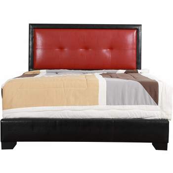 Passion Furniture Panello and Queen Panel Beds