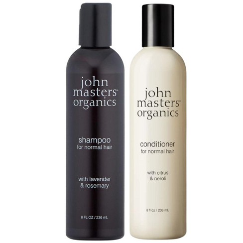 John Masters Organics Daily Nourishing Shampoo W/ Lavender & Rosemary &  Nourishing Conditioner W/ Citrus & Neroli (8 Oz Duo Set Kit) : Target