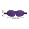 Unique Bargains Breathable 3D Sleep Mask Magic Tapes 1 Pc - 4 of 4