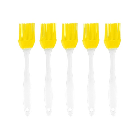 Unique Bargains Silicone Detachable Heat-Resistant Basting Sauce Tool Pastry Brush 10 Pcs - image 1 of 4