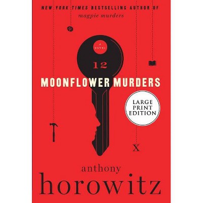 Moonflower Murders - Large Print by  Anthony Horowitz (Paperback)