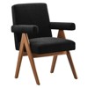 Modway Lyra Boucle Fabric Dining Room Chair - Set of 2 - 2 of 4
