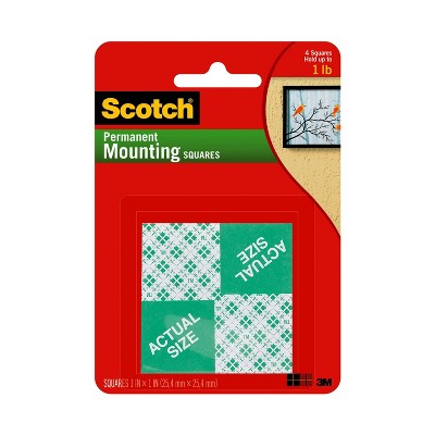 Scotch 24ct Permanent Mounting Squares