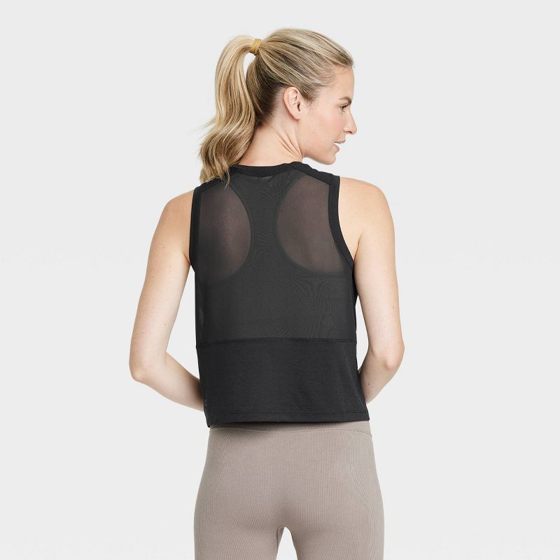 Women's Mesh Back Tank Top - All In Motion™, 2 of 6