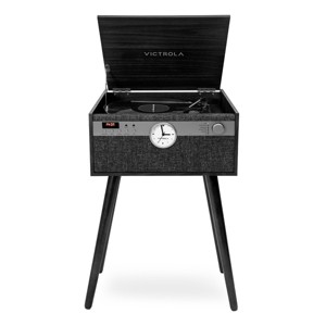 Victrola Victrola Century Signature+ 6-in-1 Music Center (Black) - 1 of 4