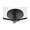 Elegant Lighting Zayne 3 Light Flush Mount in Black - 4 of 4