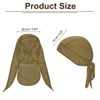 Unique Bargains Football Cycling Helmet Liner Bandana Breathable Cooling Sweat Wicking Cap - 2 of 3