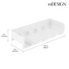 mDesign Water Bottle / Wine Rack Storage Organizer, 2 Pack - Light Gray - 3 of 4