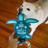 Pavilion Gift Company - Turtle-y Awesome - 9" Canvas Dog Toy on Rope - Pet Toy - 2 of 4