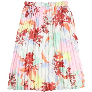 bar III Womens Floral Print Pleated Skirt - 1 of 2