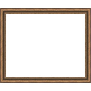 Amanti Art Manhattan Bronze Narrow Framed Dry Erase Magnetic Board - 1 of 4