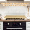 Wooden Stove Top Cover, with Groove and Adjustable Legs for Gas, Electric Stove, Chopping Board for Rvs, Small Kitchens, Camping - 2 of 4