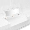 Mshliw Queen Size Wall Murphy Bed with Foldable Cabinet, Vanity Desk, Center Mirror and Side Drawers, Space-Saving Storage Bed - 4 of 4