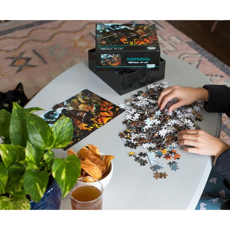 Toynk Cryptid Confluence Monster Puzzle | 1000 Piece Jigsaw Puzzle, 5 of 8
