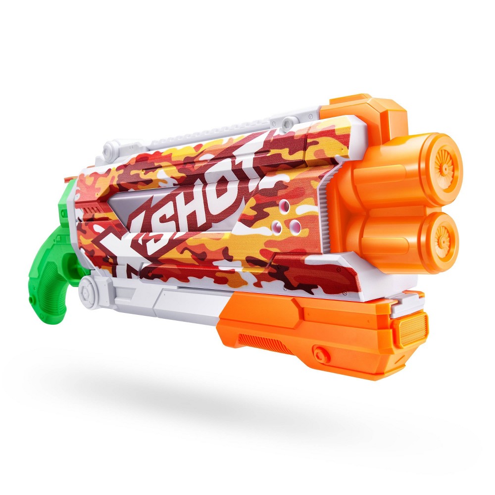 X-Shot Water Fast-Fill Skins Pump Action Water Blaster Toy - Sun Camo by ZURU