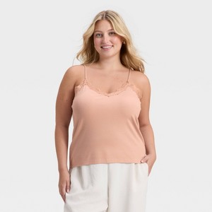 Women's Lace Tank Top - A New Day™ - 1 of 3