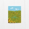 Everyday Greeting Card Pack (3ct) "Sunny Greetings Sunflowers" by Ramus & Co - image 3 of 4