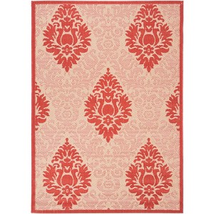 Courtyard CY2714 UV & Stain Resistant Non-Shedding Power Loomed Indoor/Outdoor Rugs - Safavieh - 1 of 4