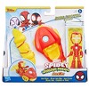 Marvel Spidey and His Amazing Friends Iron Racer Set - image 3 of 4