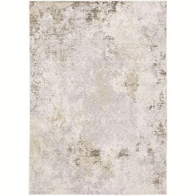 Oriental Weavers Nebulous Modern and Contemporary Rug 050J9 in Ivory Rectangle 3' 3" X 5'