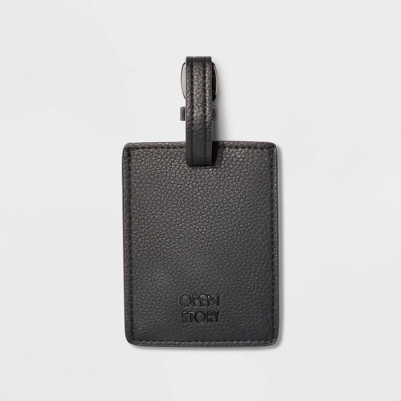 Luggage Tag Black - Open Story&#8482;, 4 of 5