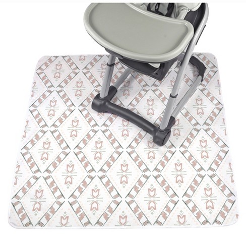 Baby Splat Mat For Under High Chair Washable Waterproof Baby Floor Mat 51 x51 Westbound Target