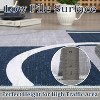 Acekool Rug, Modern Abstract, Stain Resistant, Non-Shedding, Low Pile Soft Carpet for Bedroom, Dining Room, Living Room - 4 of 4