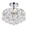Elegant Lighting Savannah 12 inch flush mount in chrome - 3 of 4