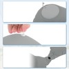 Unique Bargains Inflatable Travel Pillow Press to Inflate for Airplane Train Office - 4 of 4