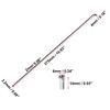 Unique Bargains Bicycle Steel Spokes 14G Bike Spoke with Nipples for Most Bicycle Black 36 Pcs - 3 of 4